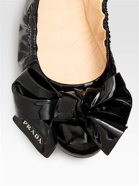 flat prada shoe|Prada flat heel shoes.